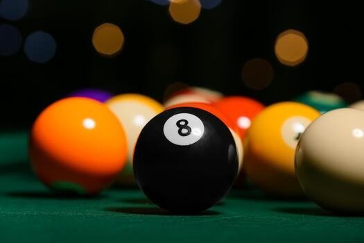 Pool table at Jungle Hunt Archery Range Siargao