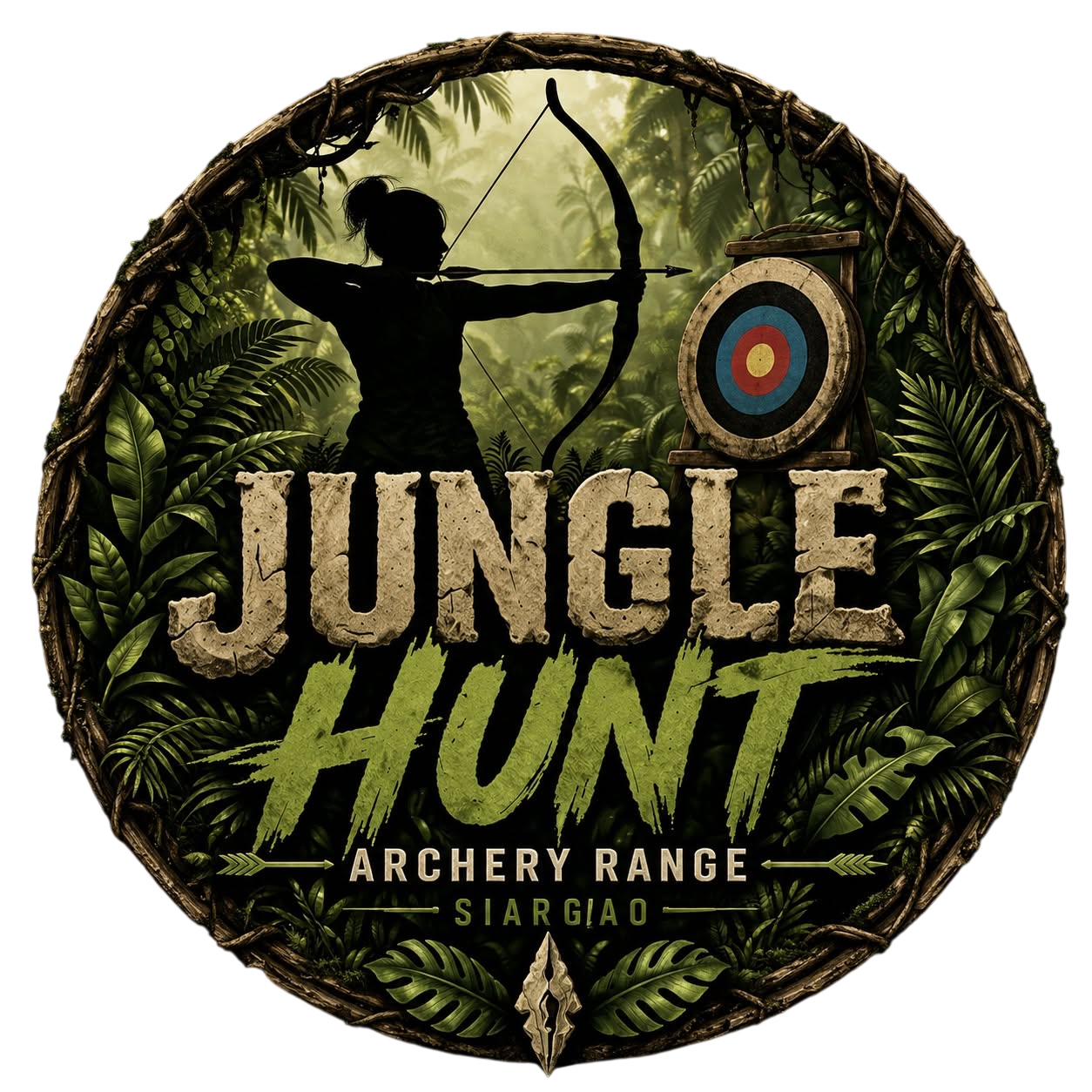 Jungle Hunt Archery Range logo
